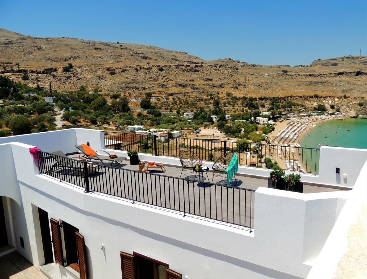 Lindos Aktaia Villa Ngoại thất bức ảnh