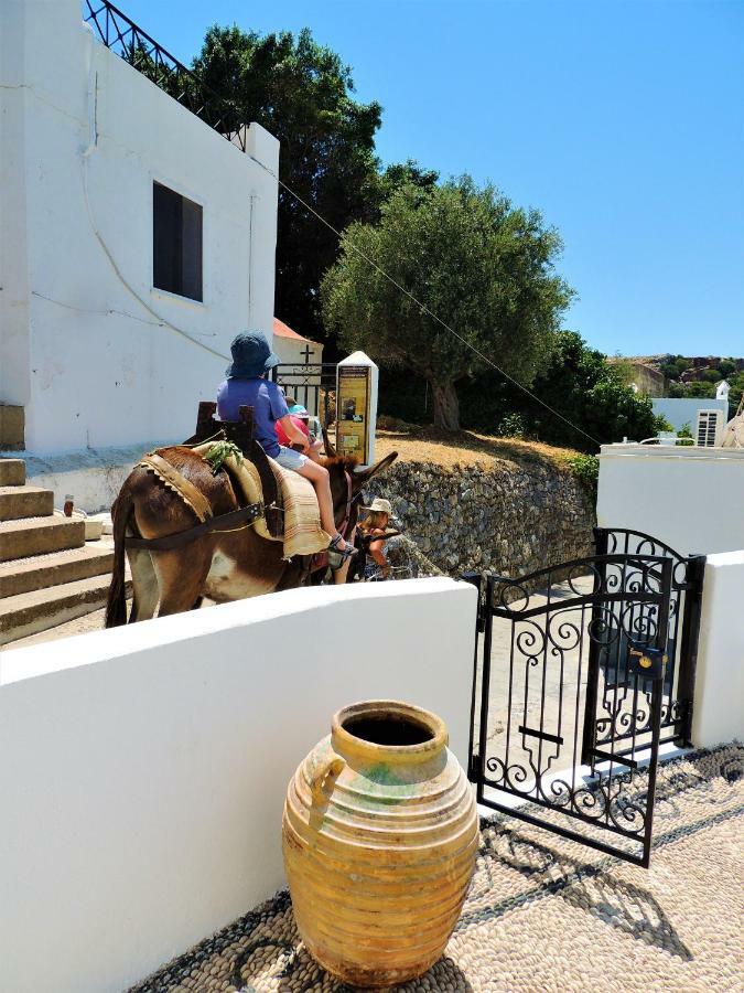 Lindos Aktaia Villa Ngoại thất bức ảnh