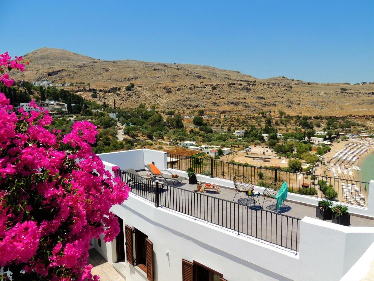 Lindos Aktaia Villa Ngoại thất bức ảnh