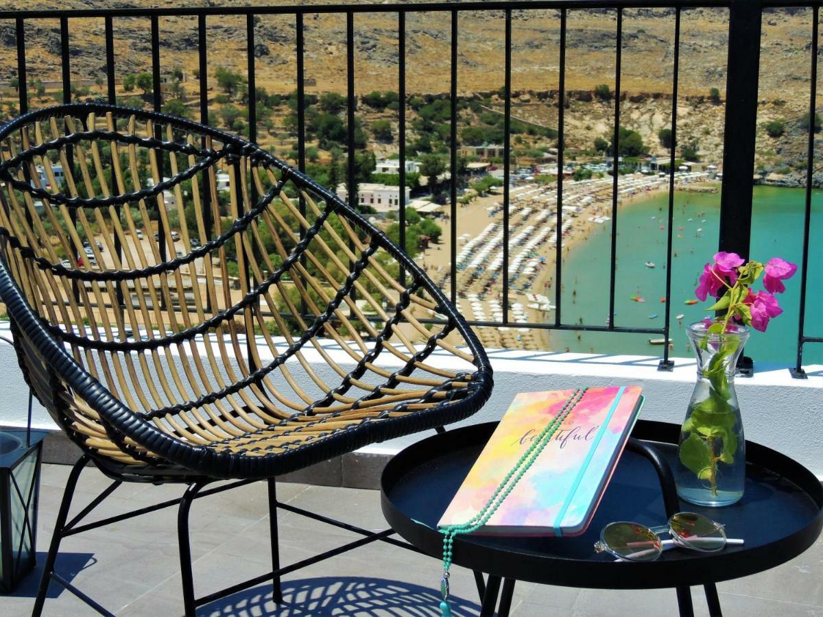 Lindos Aktaia Villa Ngoại thất bức ảnh