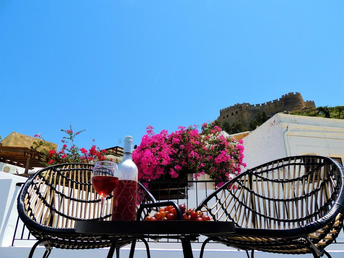 Lindos Aktaia Villa Ngoại thất bức ảnh
