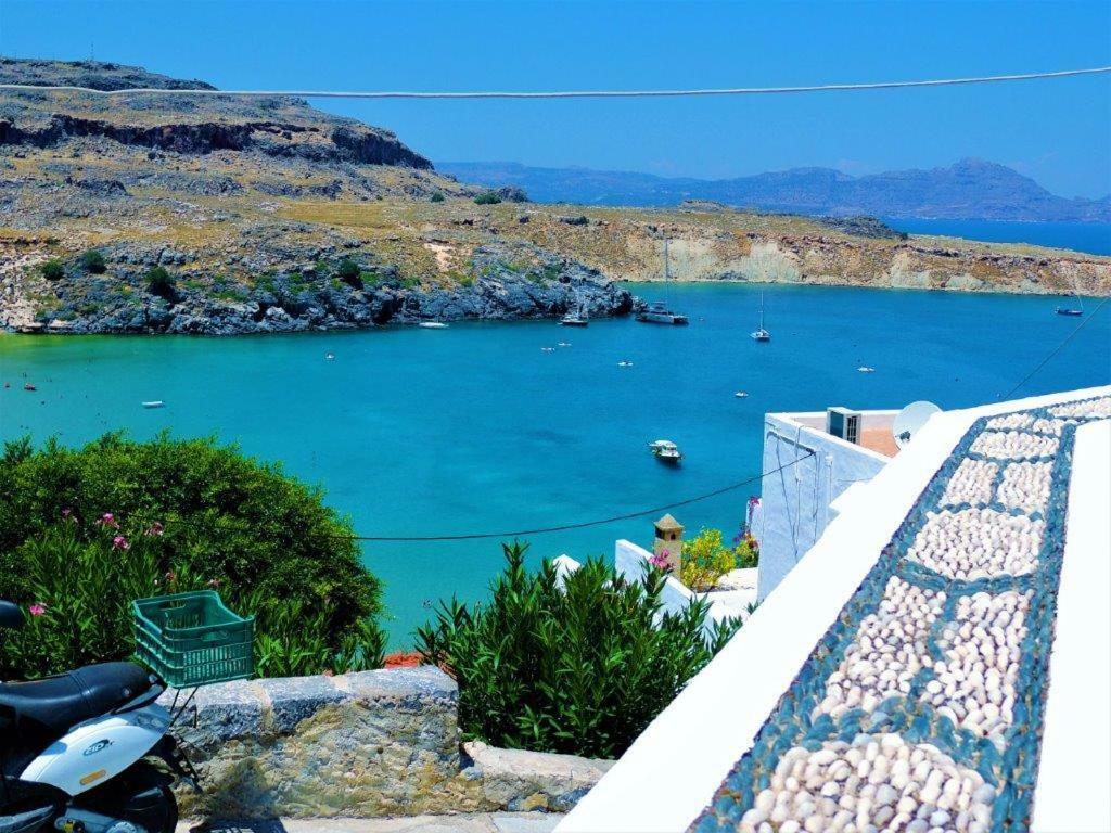 Lindos Aktaia Villa Ngoại thất bức ảnh