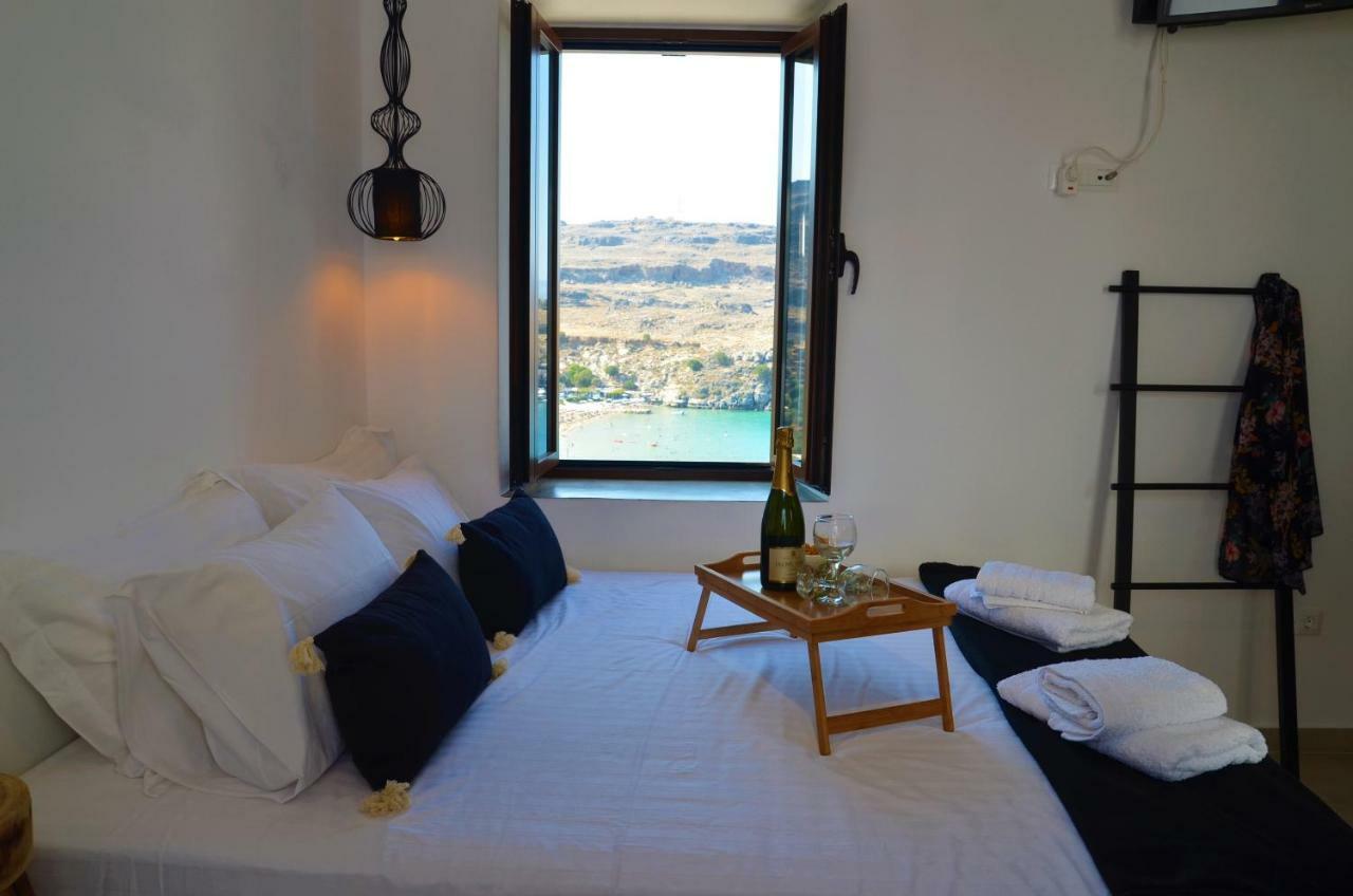 Lindos Aktaia Villa Ngoại thất bức ảnh