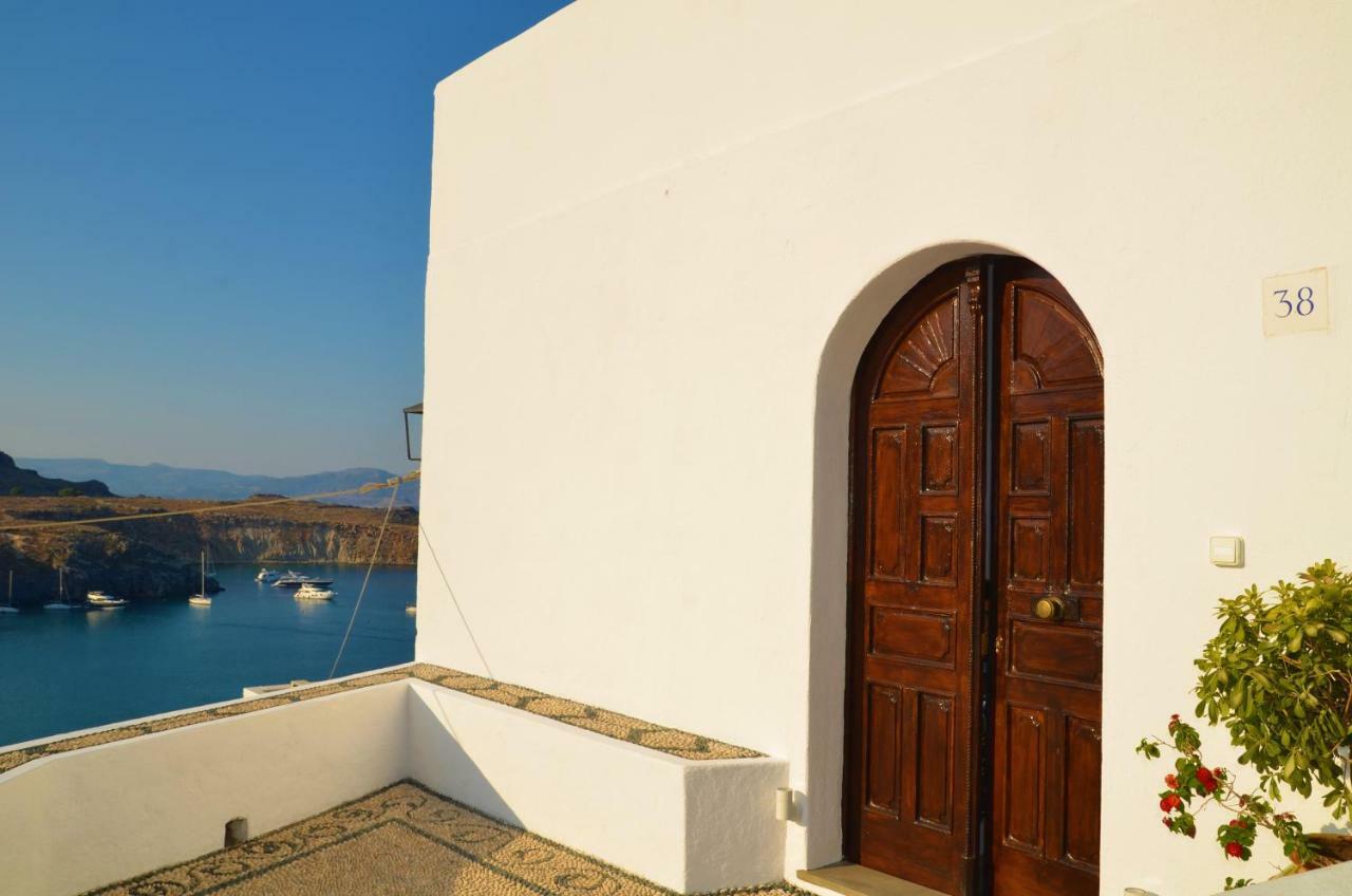 Lindos Aktaia Villa Ngoại thất bức ảnh