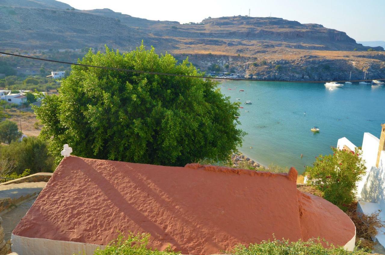 Lindos Aktaia Villa Ngoại thất bức ảnh